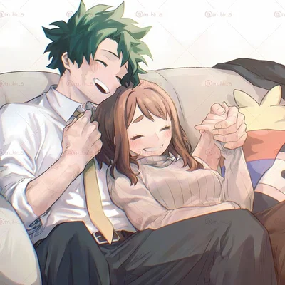 Izuku Midoryia & Ochaco Uraraka