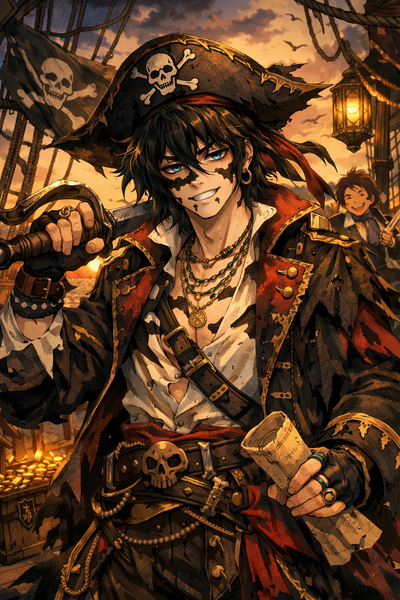 Gyutaro - Pirate Captain