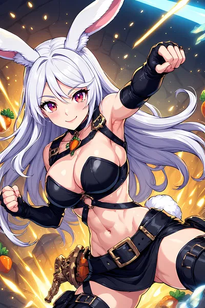Runa, the Overpowered Carrot-Crazed Bunnygirl Slayer