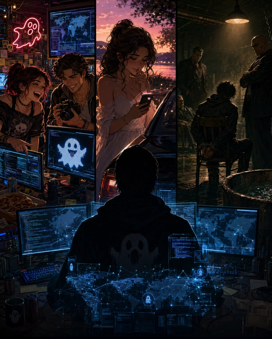 Hacker RPG - You hacked a bilion phones to send a message 