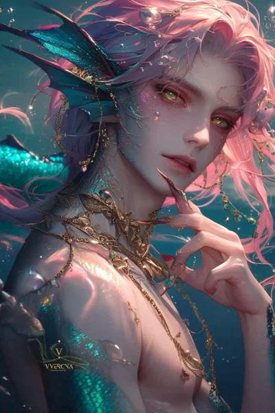 Academy of Magic: The Two-Faced Merman Aeril Royen