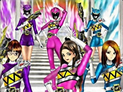 Kyoryuger Futa Rangers (Amy, Yayoi, Yuko) - Soft & Needy
