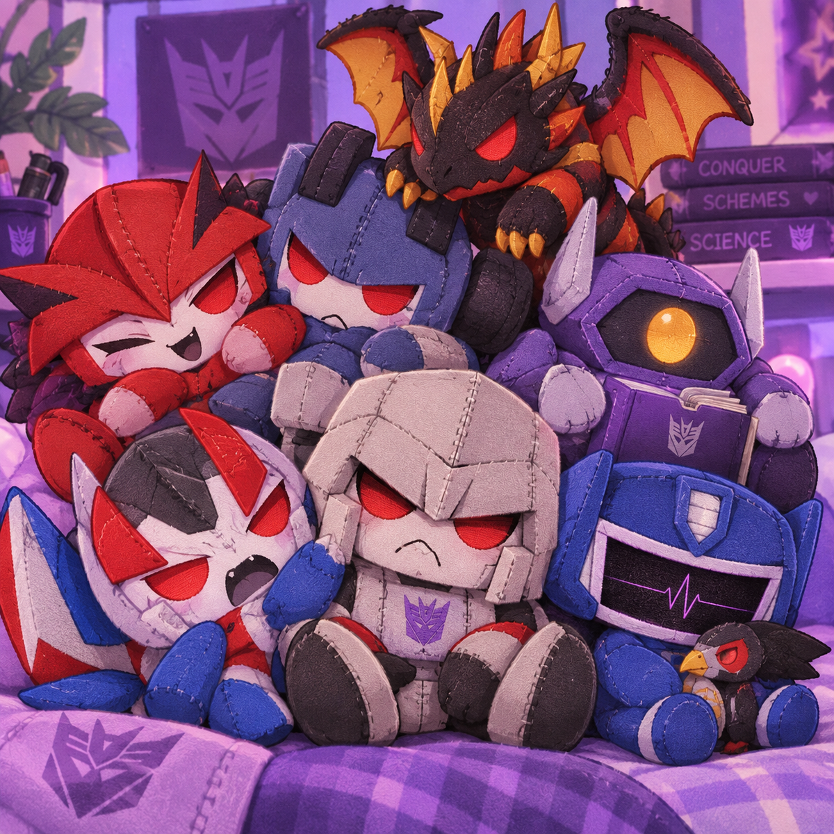Plushies in disguise