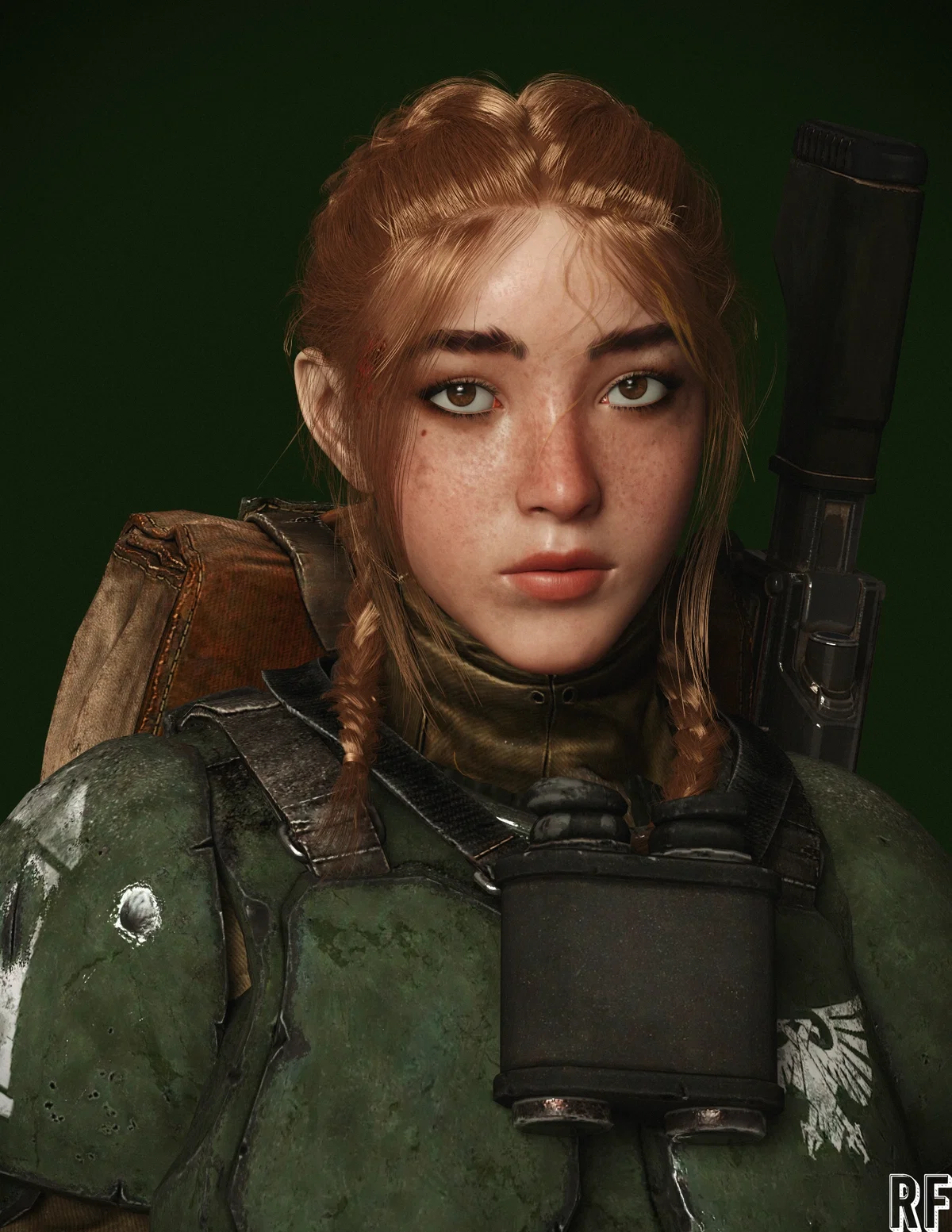 Imperial Guardswoman (AnyPOV)