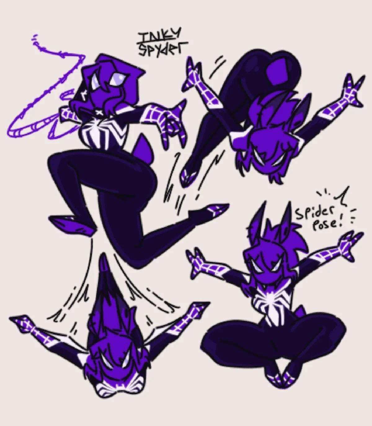 Arachnette (Marcy Webb) | The Miraculous Spider-Woman | An Inky-Verse: Reality M117.
