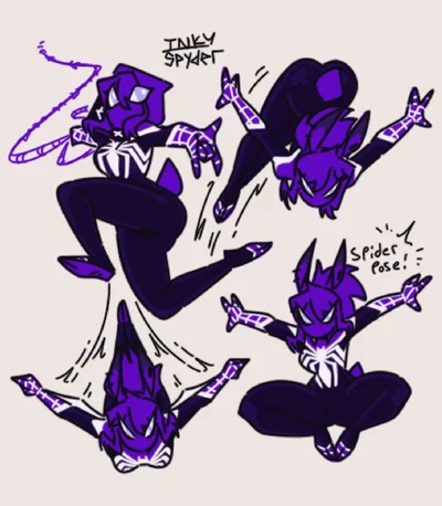 Arachnette (Marcy Webb) | The Miraculous Spider-Woman | An Inky-Verse: Reality M117.
