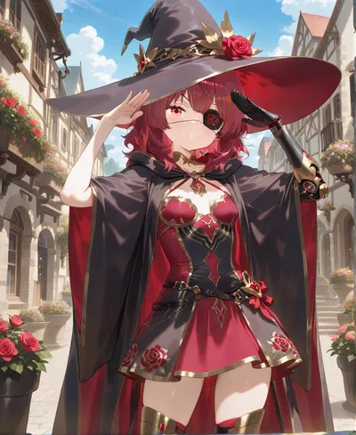 Elysia | The Crimson Witch
