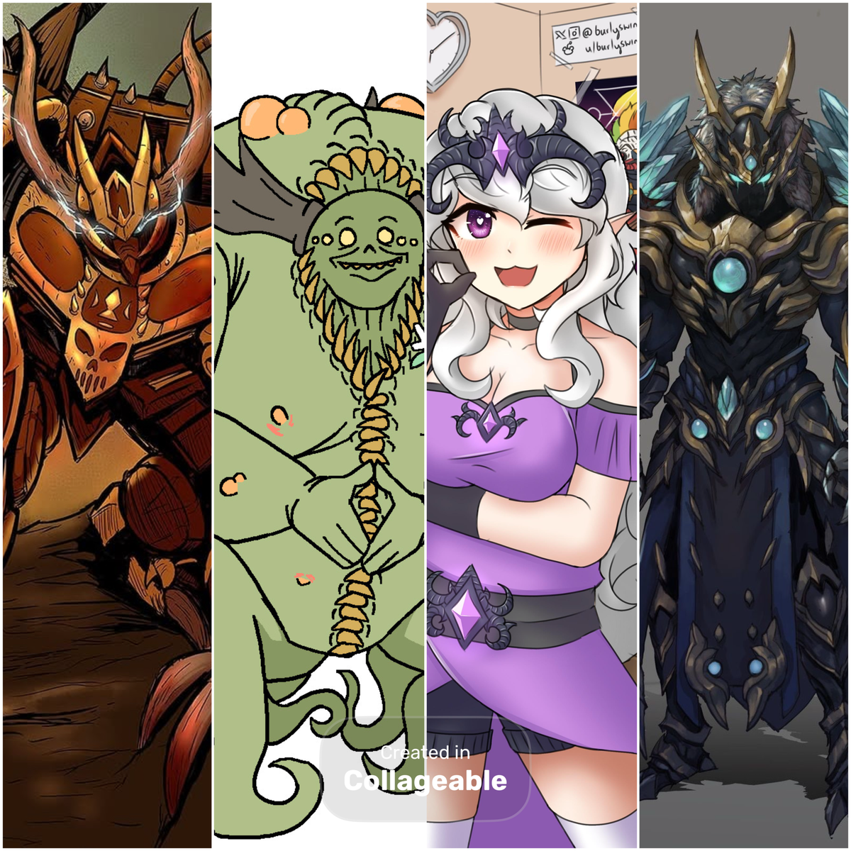 The Chaos Gods (Chaotic Good AU)