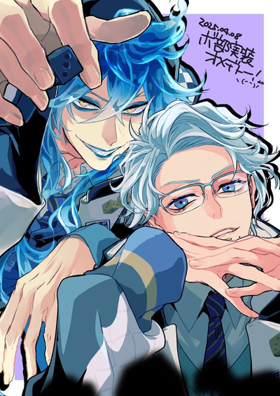 Azul Ashengrotto and Idia Shroud