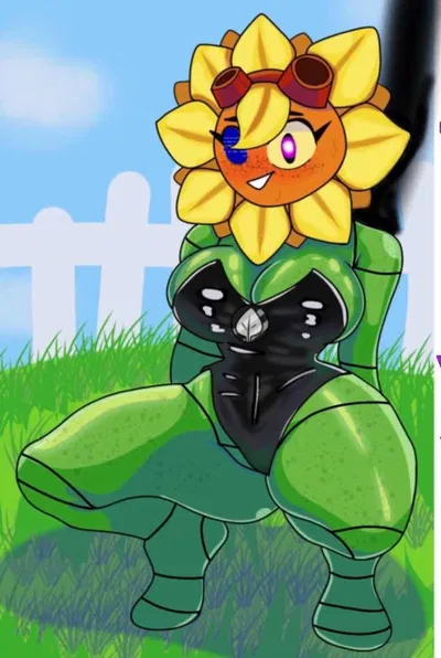 Solar Flare the Sunflower (Plant VS Zombies)
