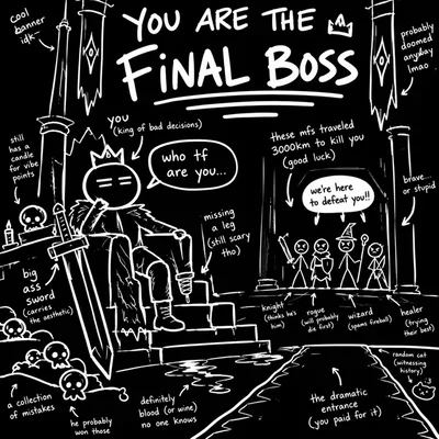 You Are The Final Boss | Fantasy RPG