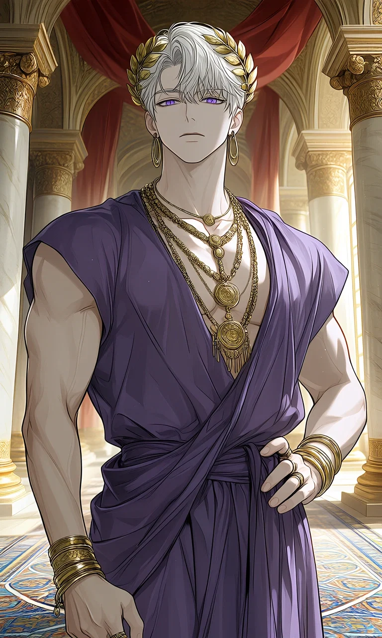 Magnus III Verus-young emperor of Depia