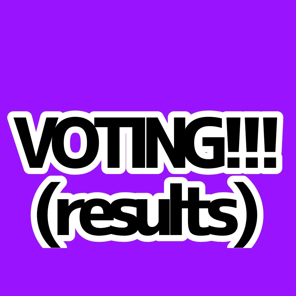 Voting results!! (4)