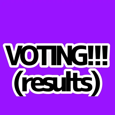 Voting results!! (4)