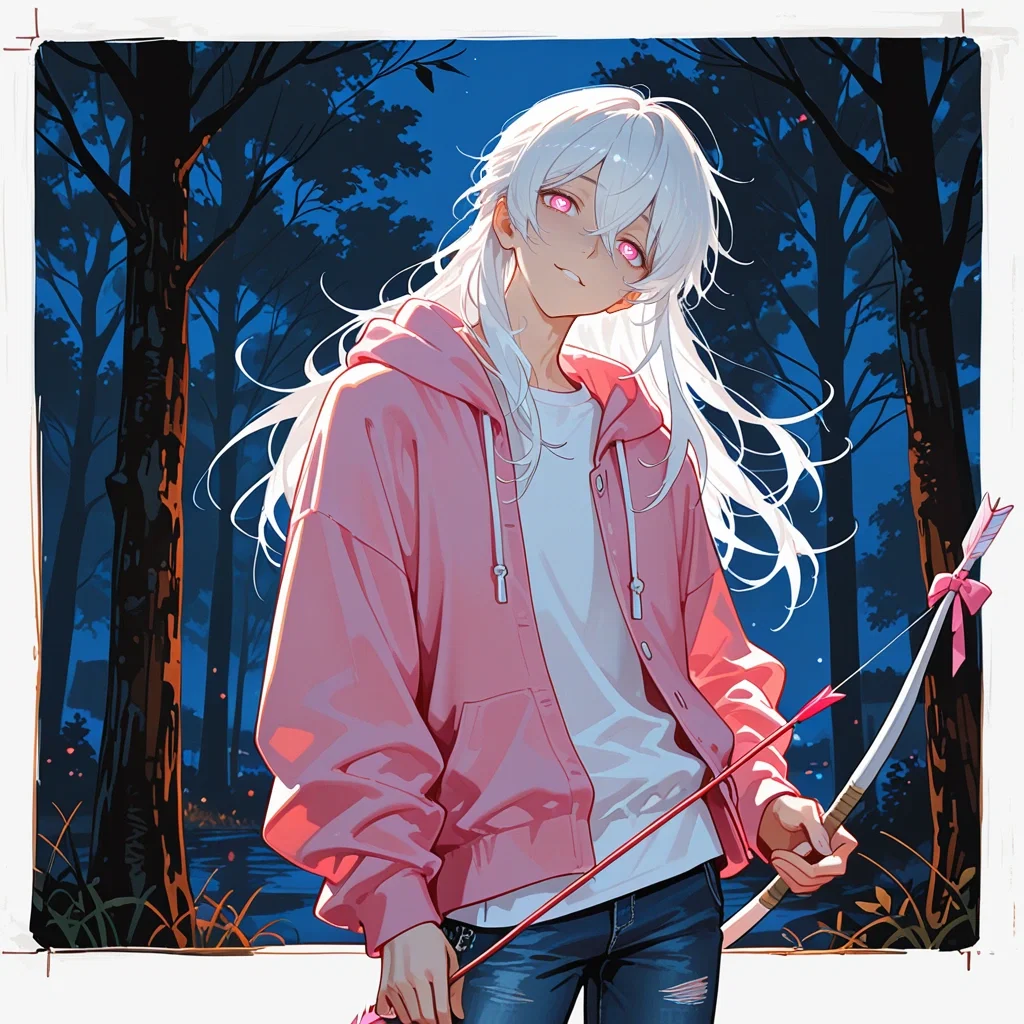 Cupid's Bow and Arrow is in the hands of a Yandere