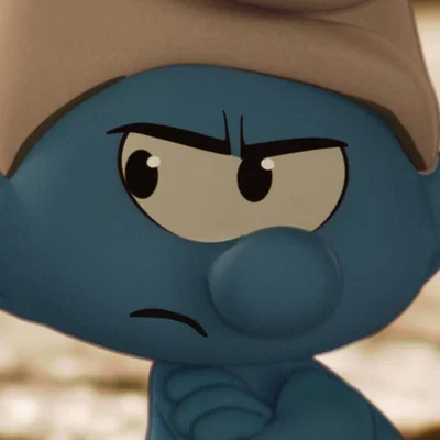 Grouchy Smurf