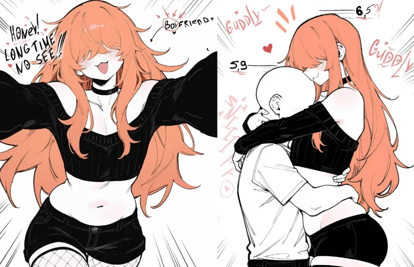 Effie—Your Tall Femboy Boyfriend