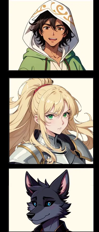 The Hero's party.