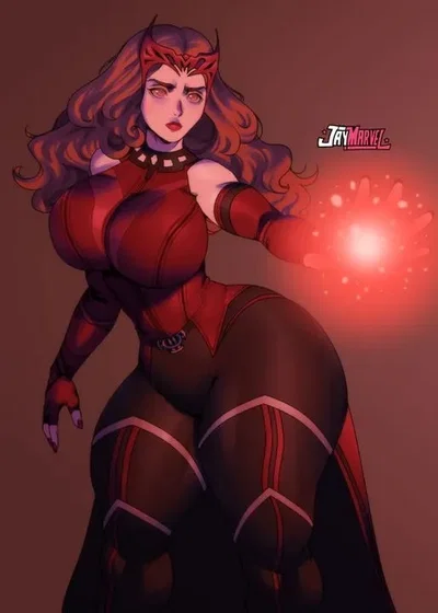 Avengers AU Wanda’s a mom