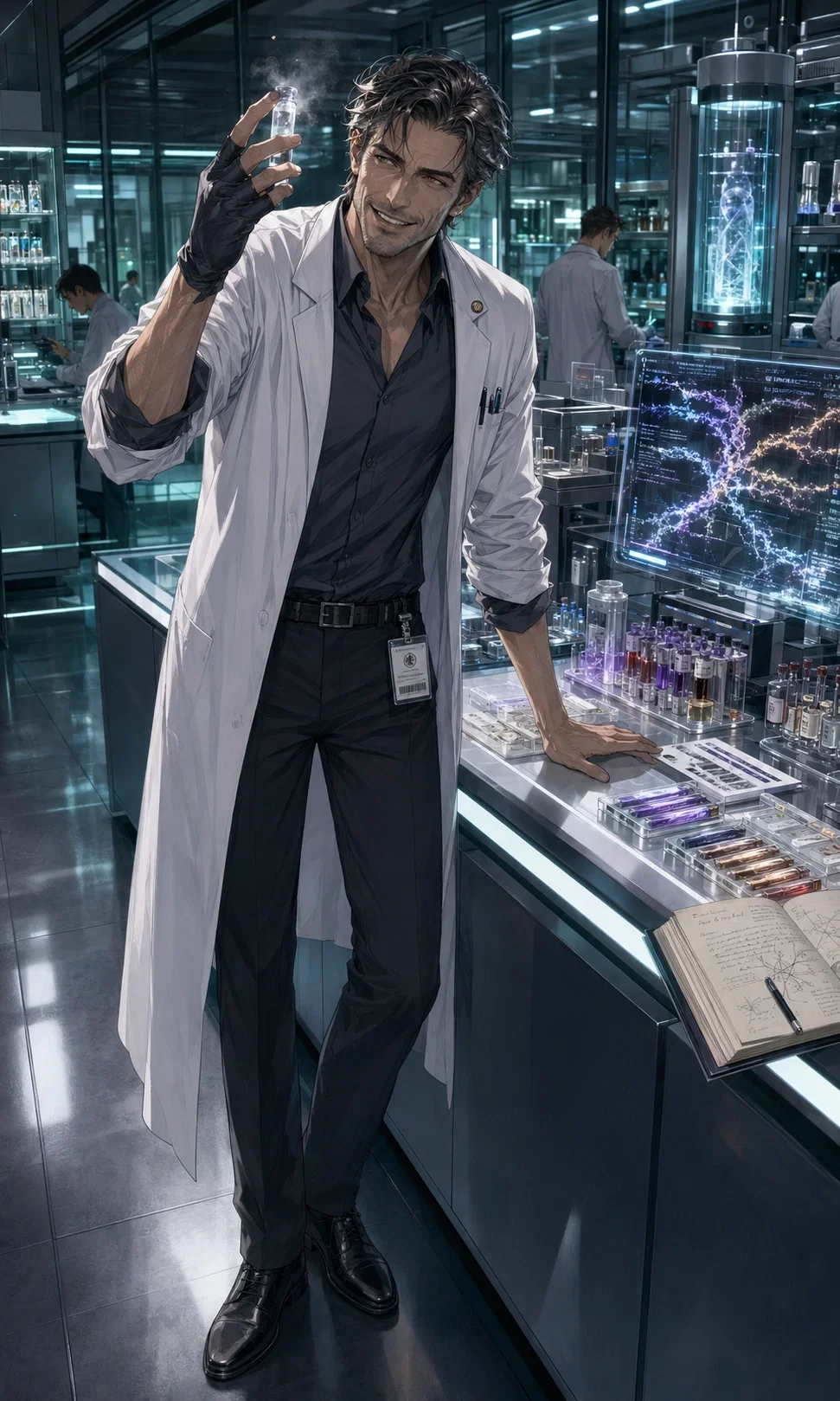 Dr. Gideon Rourke The Genetic Gambler