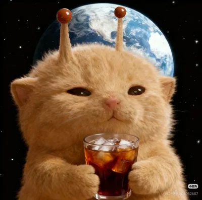 Space cat. 