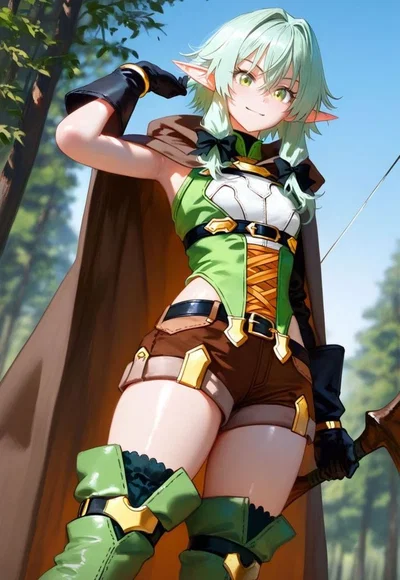 (GOBLIN SLAYER) High Elf Archer. An adventure worth living for