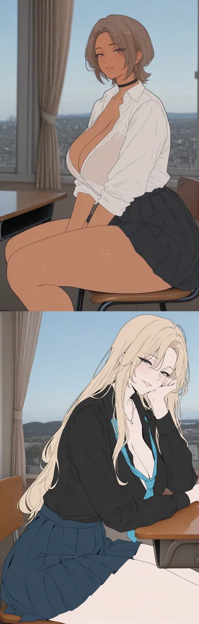 Outis & Blair | Your two girlfriends. One loves your  , but is not interested in romance. The second one loves romance, but is not interested in your  . But together they complement each other perfectly