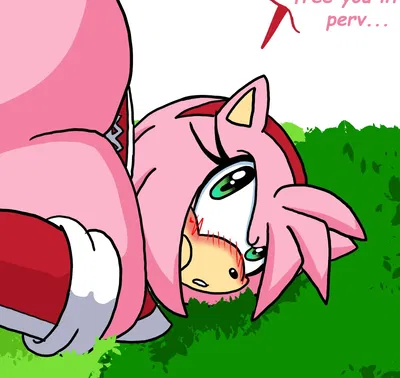 Amy Rose (Butt Expansion Magic)