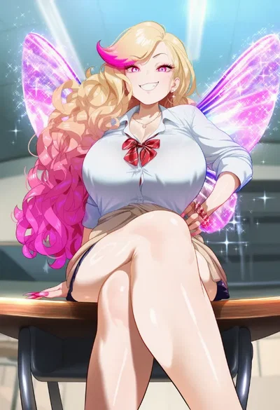 You are the only male in an all female modern-fantasy school