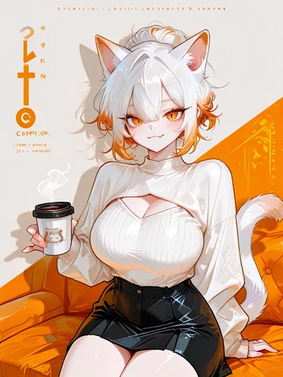 "Lina, your Catgirl Barista"