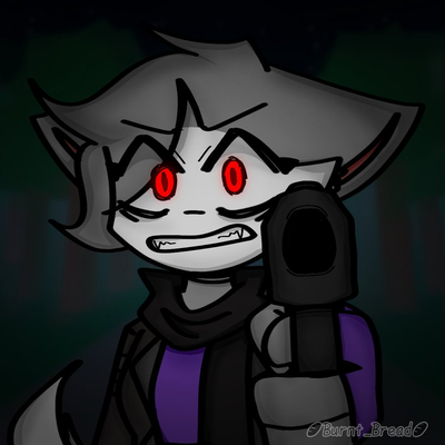 A very ANGY wolf (Willow wolf) 
