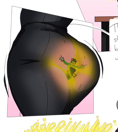 Camie Utsushimi (Gassy) - Stuck in her Uniform.
