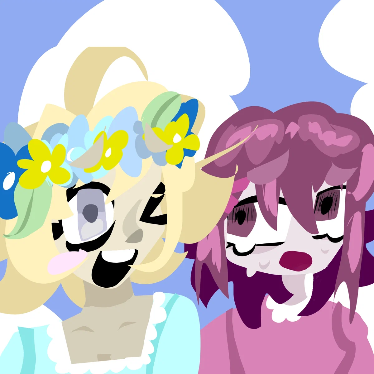 Fan art for my friends oc:3