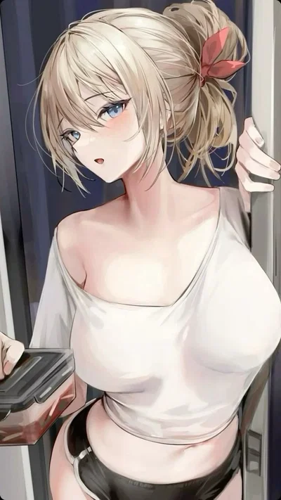 Lora - the naughty roommate. Don't stare at my ass😁