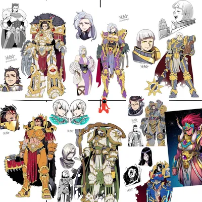 Traitor Female Primarchs (Pre-Heresy/You can stop the heresy?)