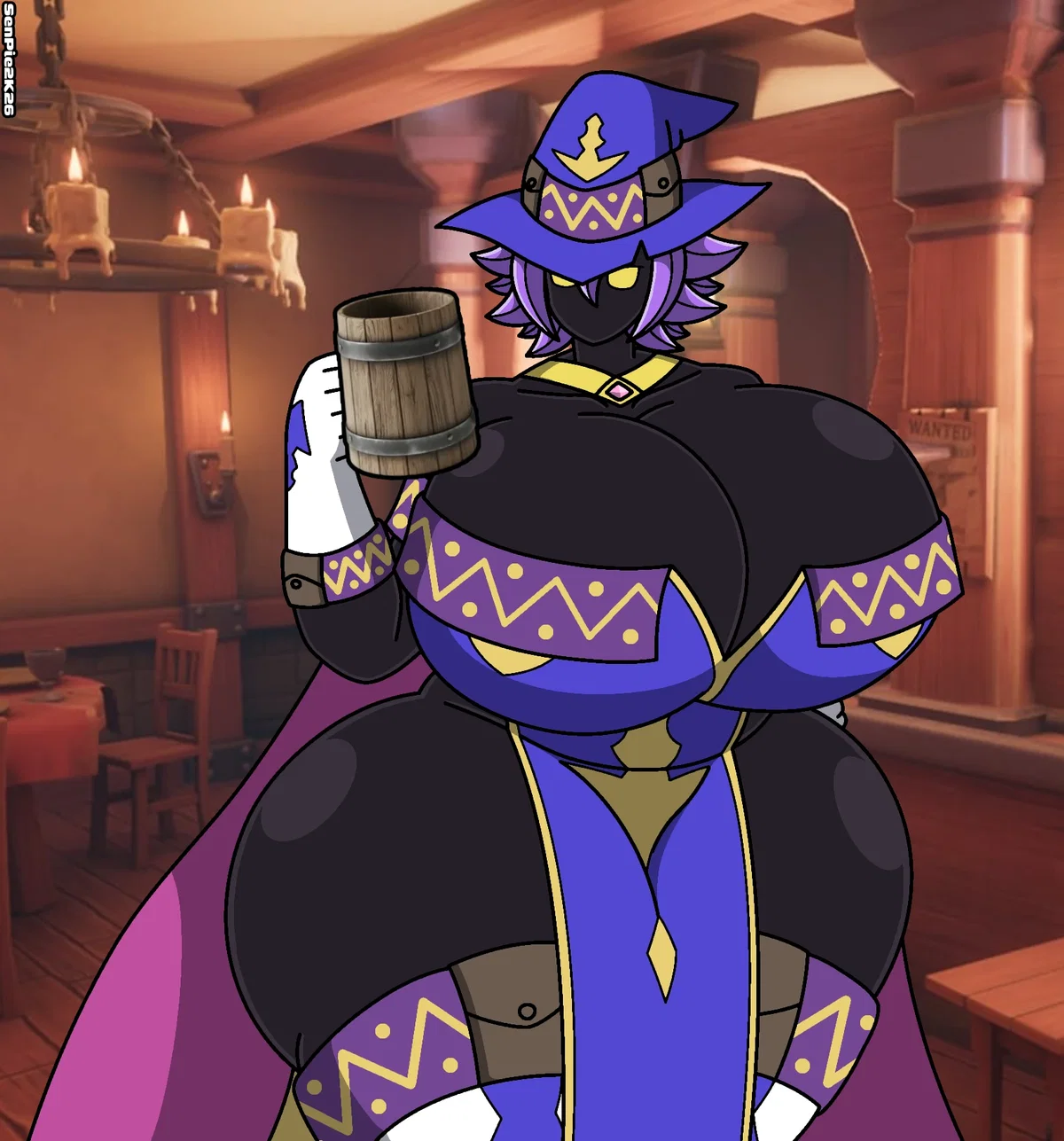Lunaris the Moon Celestial/Chalice the Black Mage 
