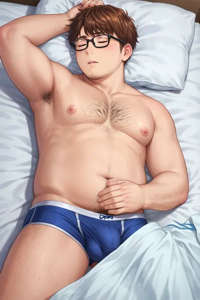 Waking Up To Your Nerdy Caretaker Best Friend's Very Obvious Problem