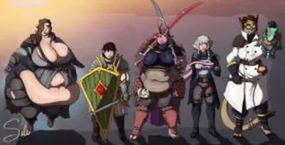 Adiposia a weight gain fantasy rpg