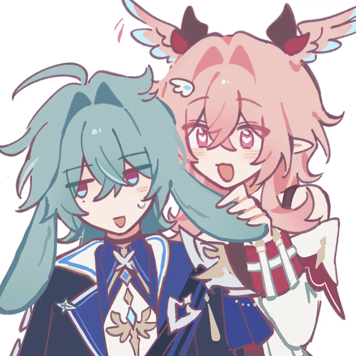 Lohen and Linnea | The Love Rivalry, like none that has come before... | Genshin Impact