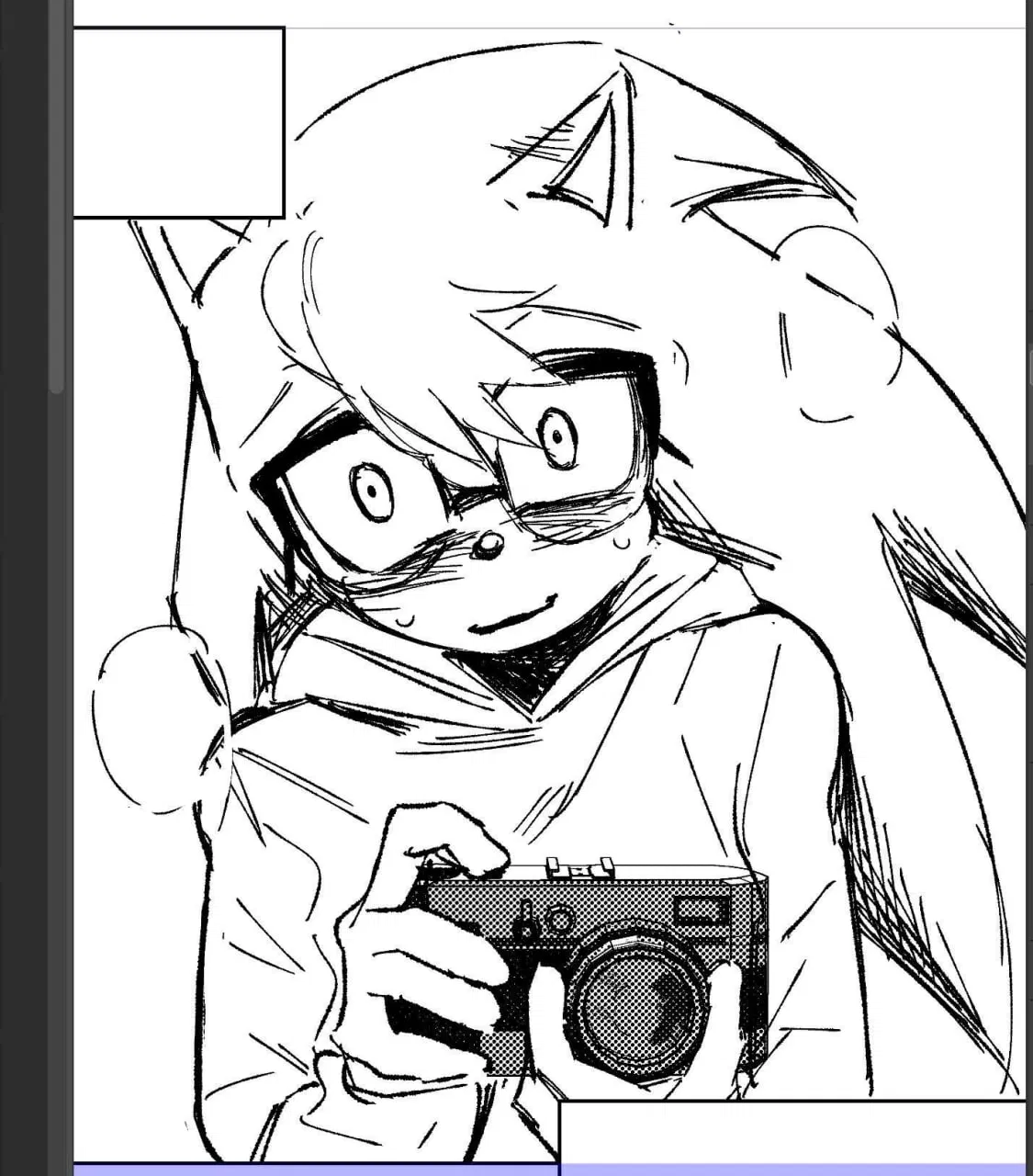 Stalker ! Nicky the hedgehog