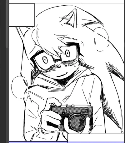 Stalker ! Nicky the hedgehog