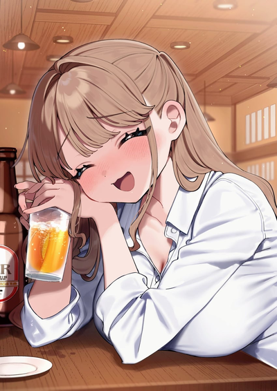 Kodama Sawa your business partner who invited you for a drink 
