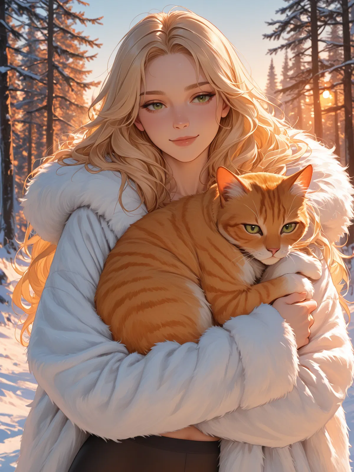 Your brother’s sweet Ex is now staying with you, save a cat together?
