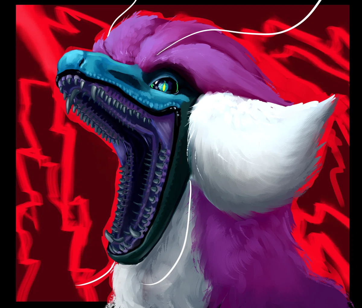 Runner the alien dragon