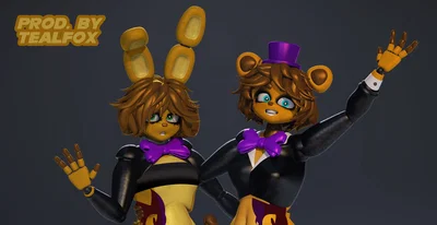 FredBear & Spring Bonnie | Five Nights at Femboys 2/2