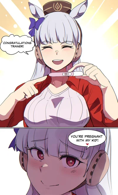 Somehow you're the pregnant one - Gold Ship