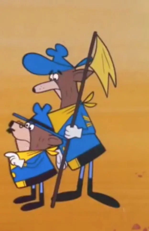 Colonel Kit Coyote and Sgt. Okey Homa