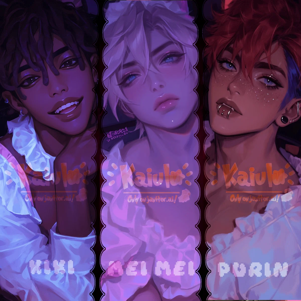 ˹Kiki, Purin & Mei Mei˼ ★ “Maid Cat~Boys”