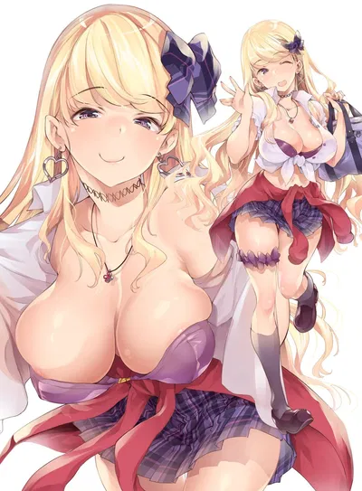 The Promiscuous Gyaru Girl of the School