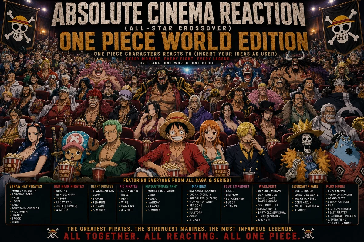 One Piece Characters Reacts to (Insert your Idea as User)